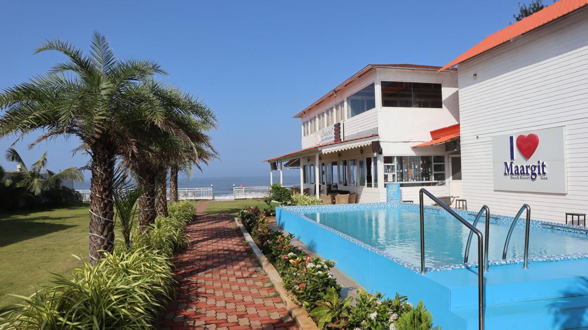 Maargit Beach Resort Мандрем Экстерьер фото